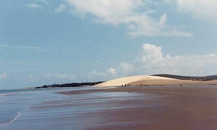 The beach and the village