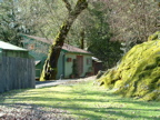 View of cabin from ront.