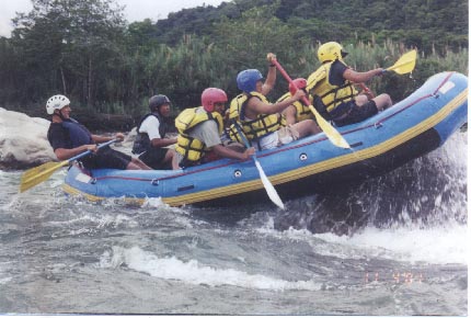 rafting