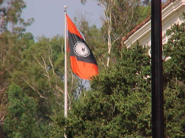 Oxy flag (with old, heraldically acceptable, seal)