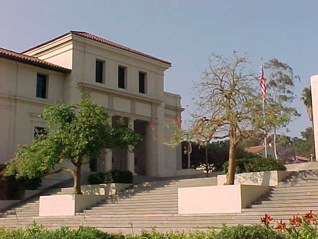 Johnson Hall steps