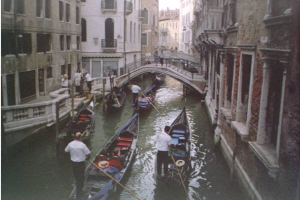 Venice - Canal - Traffic Jam