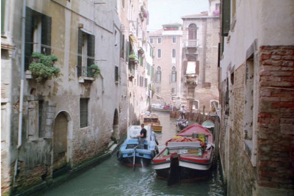 Venice - Canal - Traffic Jam