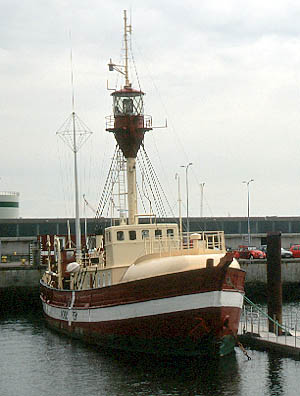 Das erste Leuchtschiff