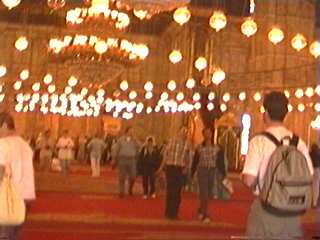 Interior de la mezquita