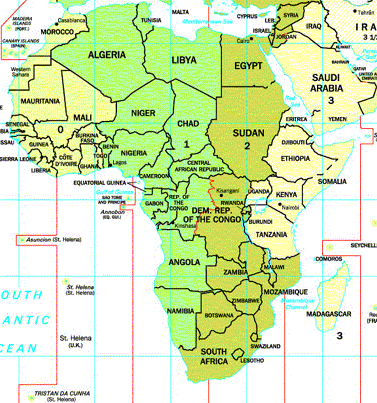 Africa map