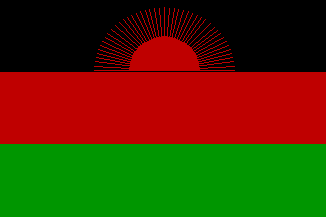 Flag of Malawi 