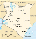 Map of Kenya