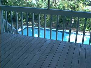 master bedroom #1 - deck and pool