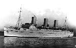 The Empress of Britain At Sea