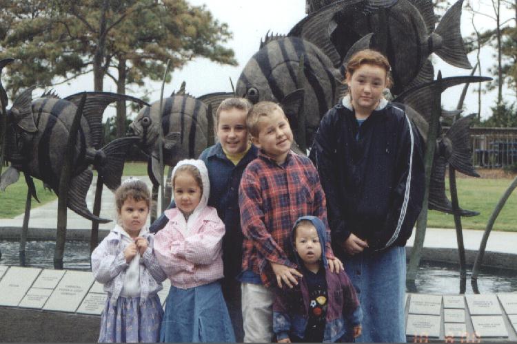 The kids at the North Carolina Acquarium