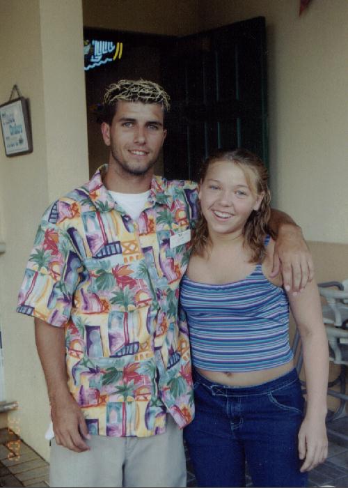 Tonya and Kevin, a guy who she met in Florida