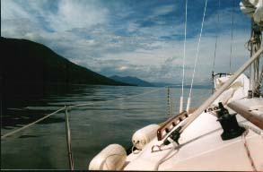 Entre Berthier-sur-mer et l'le-aux-Coudres, acalmie