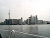 Arriv dans le port de Toronto