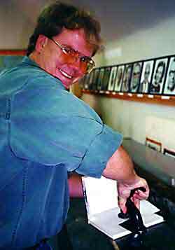 Ian Talbot, museum curator Bath, Ontario