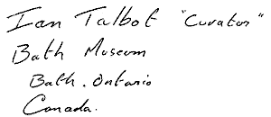 Signature from Bath Book