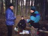 Breakfast on the trail