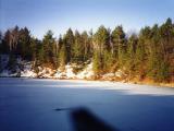 The lake by the camp