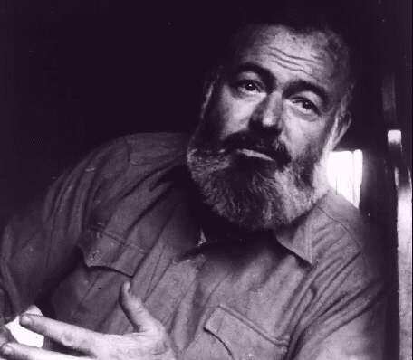 Ernest Hemingway portrait