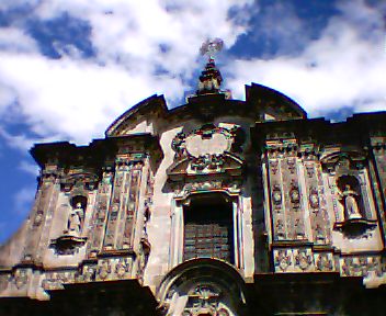 The Cathedral of San Augustin, Ecuador