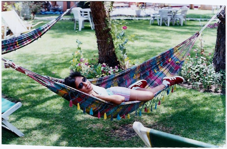 Basking in the sun in Arequipa