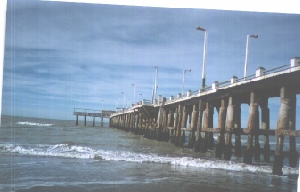 Imagen del muelle de Mar de ajo