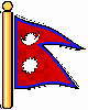 Nepal's Flag.