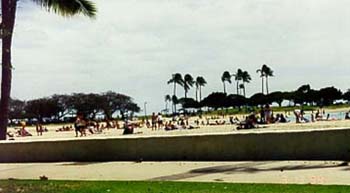 Popular Ala Moana Beach Park