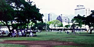 BBQ, picnics, games at Ala Moana Beach Park