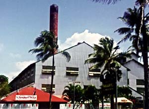 The town of Kahuku and its Sugar Mill