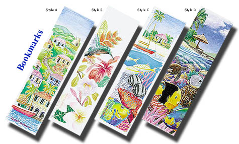 Flukes Bookmarks from Tropical Memories