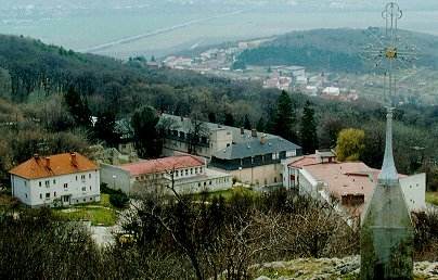 A view of the site of the former monastery