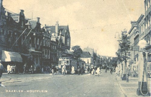 Haarlem, Houtplein met stadstram