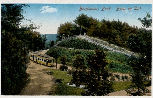 Nijmegen, bergspoor naar Berg en Dal