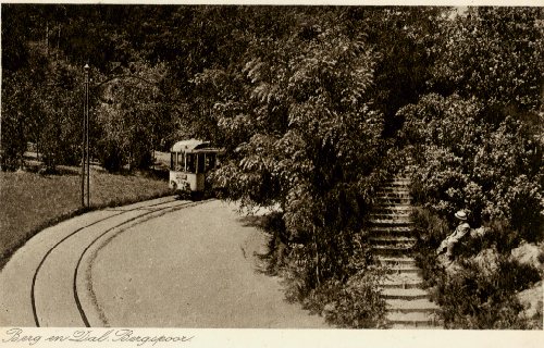 Nijmegen, bergspoor naar Berg en Dal