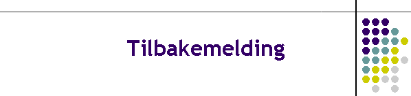 Tilbakemelding