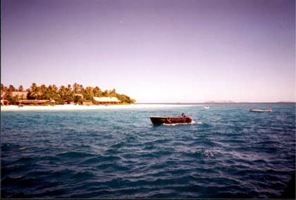 Paradise Island, pacifique sud.