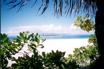 De l'interieur du resto sur Paradise Island