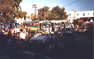 Mykonos bus station