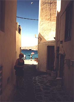 Mykonos town