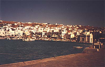 Mykonos town