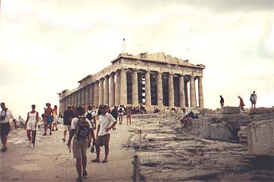 The Parthenon temple