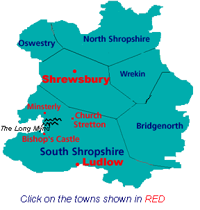 Interactive Shropshire Local Map