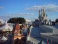 Overlooking fantasyland from Skyway