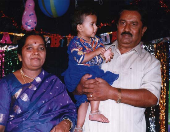 PARENTS & MAHIMA