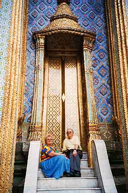 Wat Phra Kaew, Bangkok, Tajlanddia, Jacek and Joie Piwowarczyk, 2001