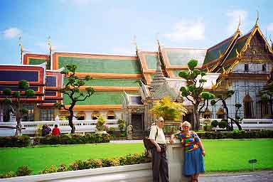 Grand Palace, Bangkok, Tajlanddia, Jacek and Joie Piwowarczyk, 2001