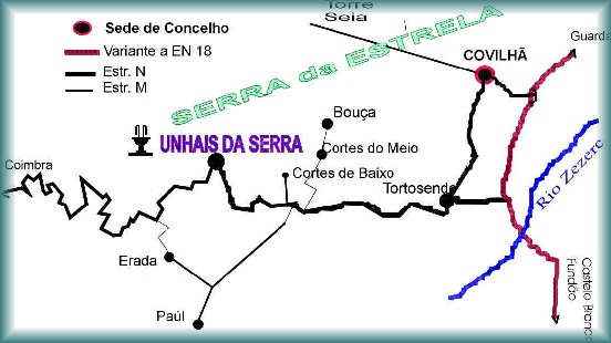 routes de la region