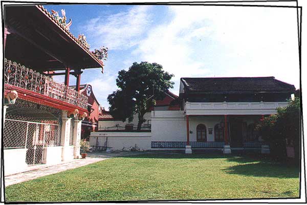 The Straits Eclectic-style office building facing the clan house