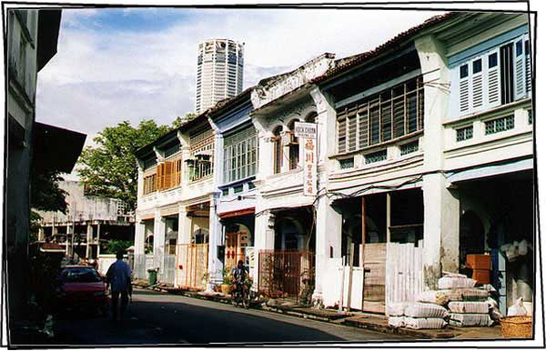 Armenian Street with former Sun Yat Sen's Penang Base